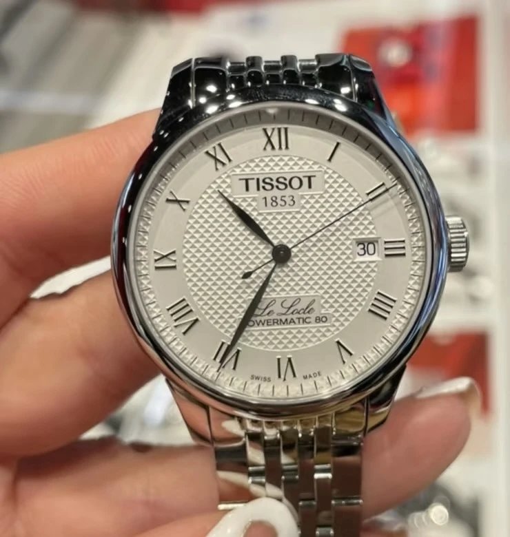 Tissot Le Locle Powermatic 80 roestvrijstalen horloge