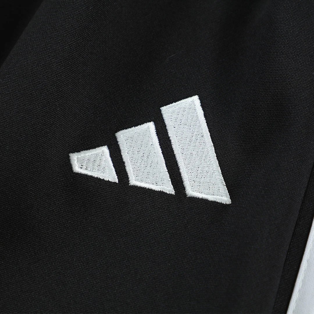 Germany 2026 1 4 Zip Tracksuit Kids Black — QC