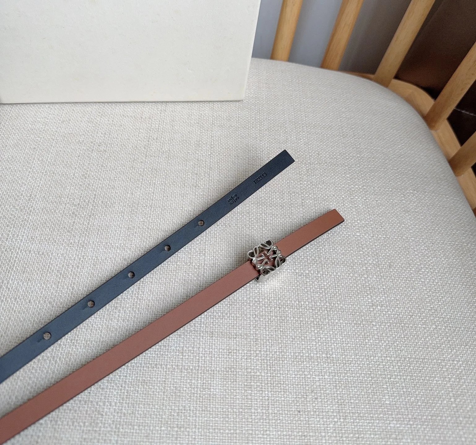 Loewe Leather Reversible Belt — photo 3