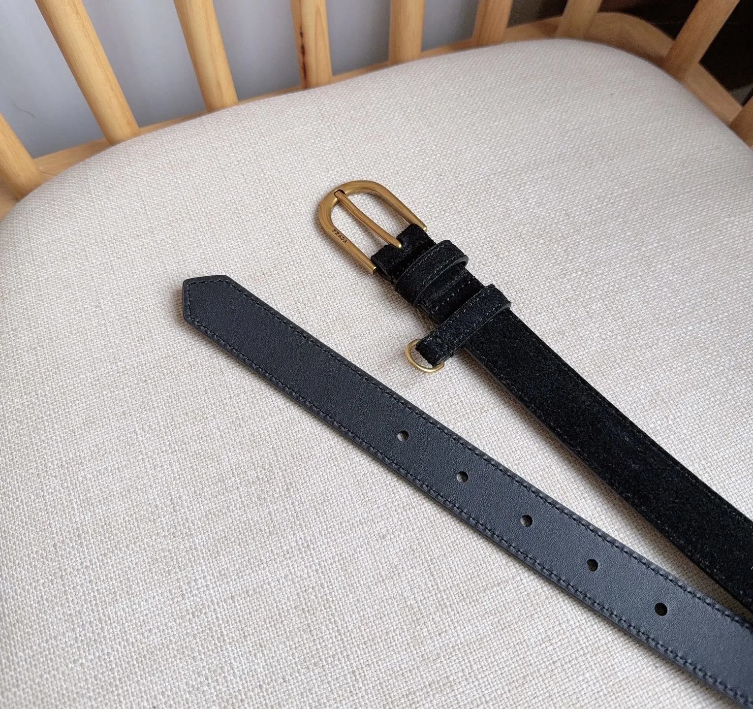 Prada Leather Belt Ver.F — Zdjęcie 6