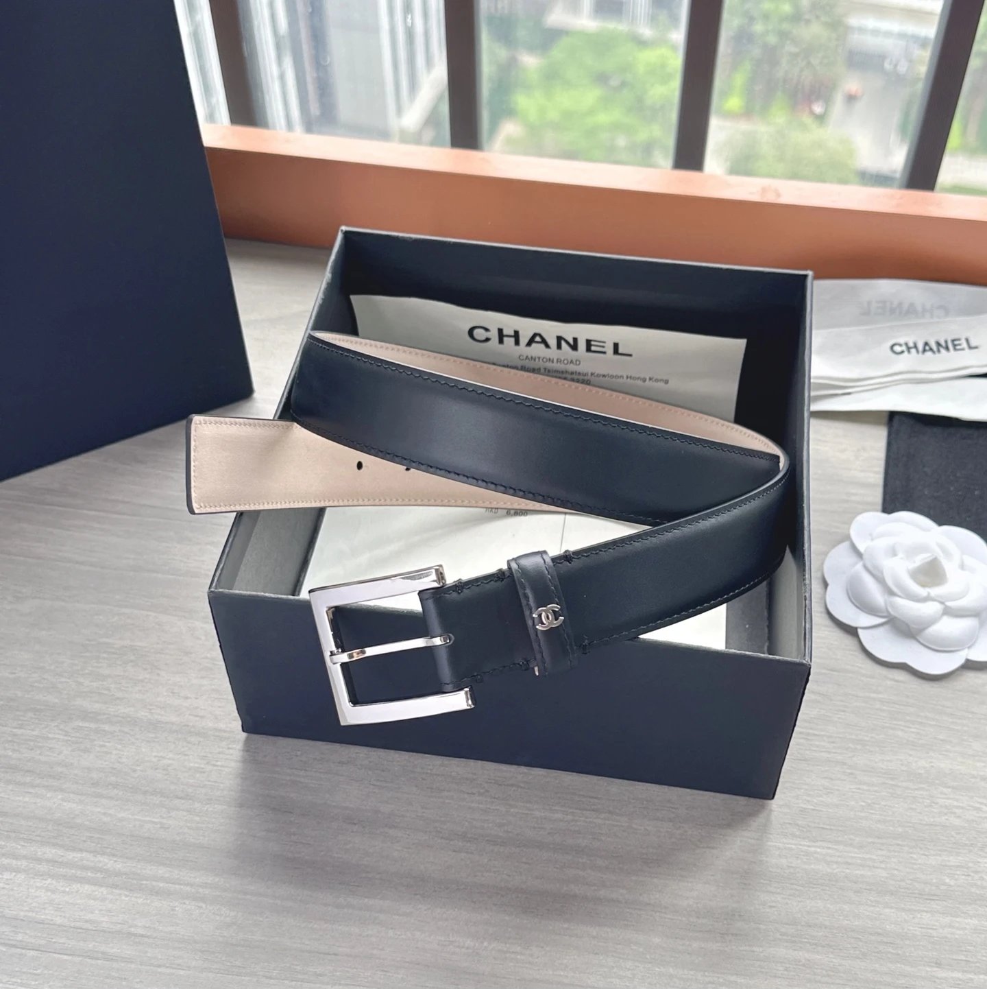 Chanel Leather Reversible Belt Ver.I — photo 2