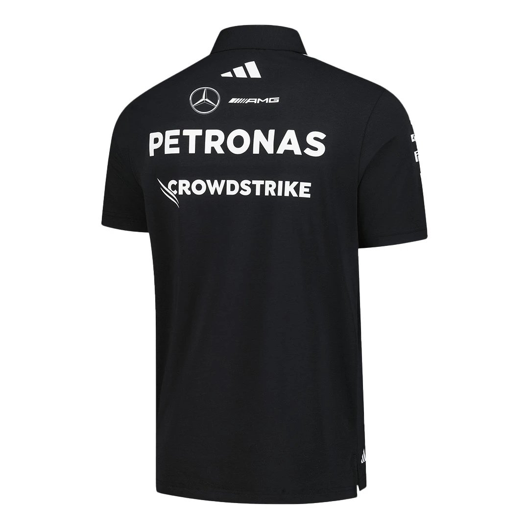Mercedes AMG Petronas F1 2025 Team Polo Black — photo 2