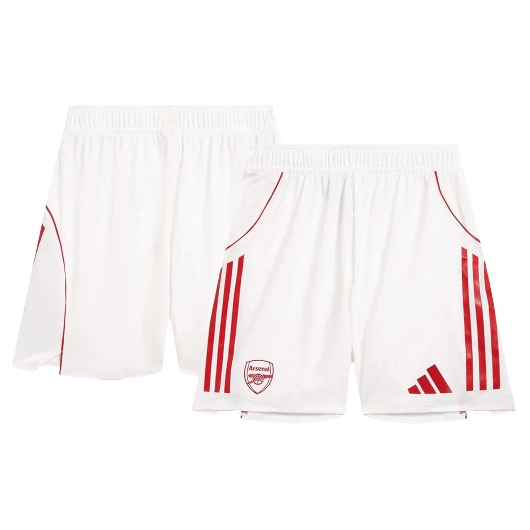 Arsenal 2025 Home Player Version Soccer Shorts 26 — Zdjęcie 3