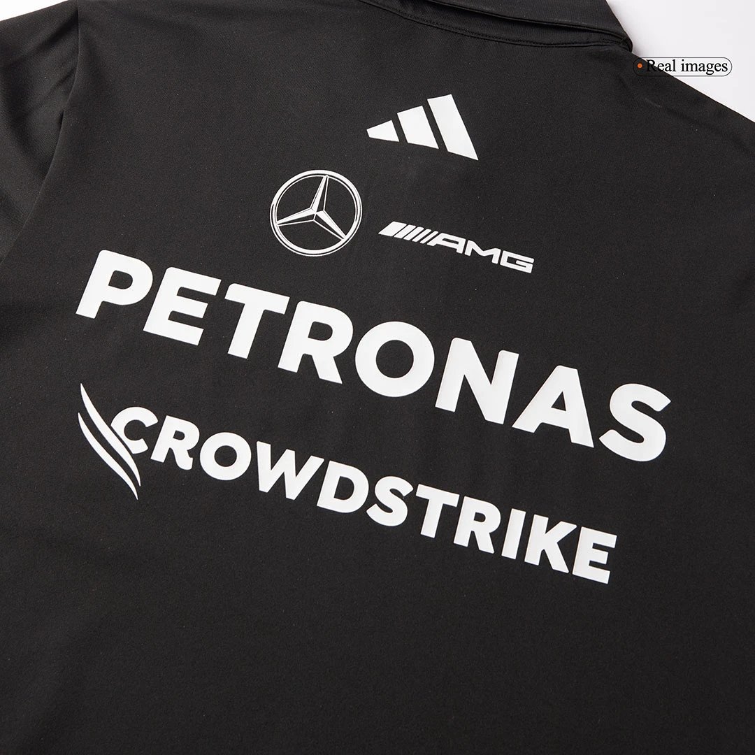 Mercedes AMG Petronas F1 2025 Team Polo Black — photo 12