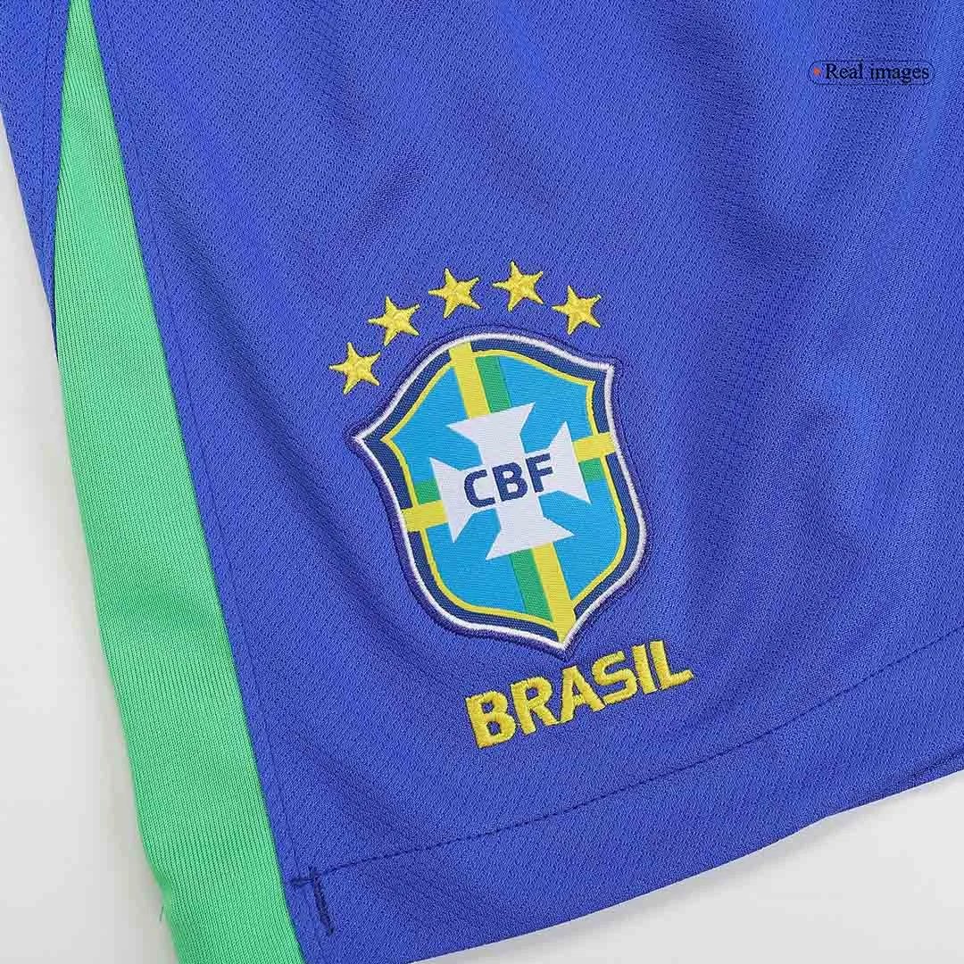 Brazil 2024 Home Soccer Shorts — Photo 6