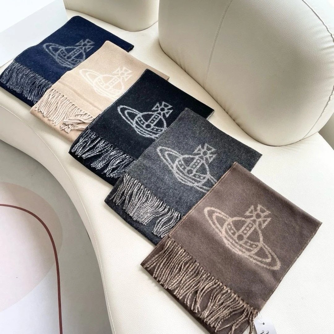 Vivienne Westwood Cashmere Wool Scarf Ver.E — QC