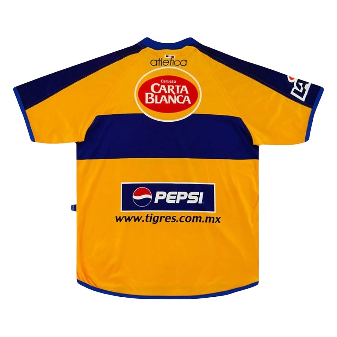 Tigres UANL 2001/02 Retro Home Jersey — photo 2
