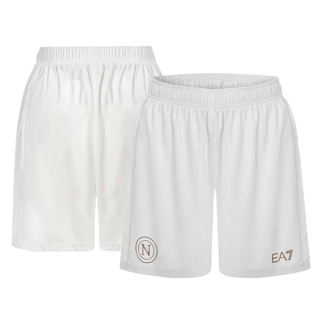 Napoli 2025 Away Soccer Shorts 26 — QC