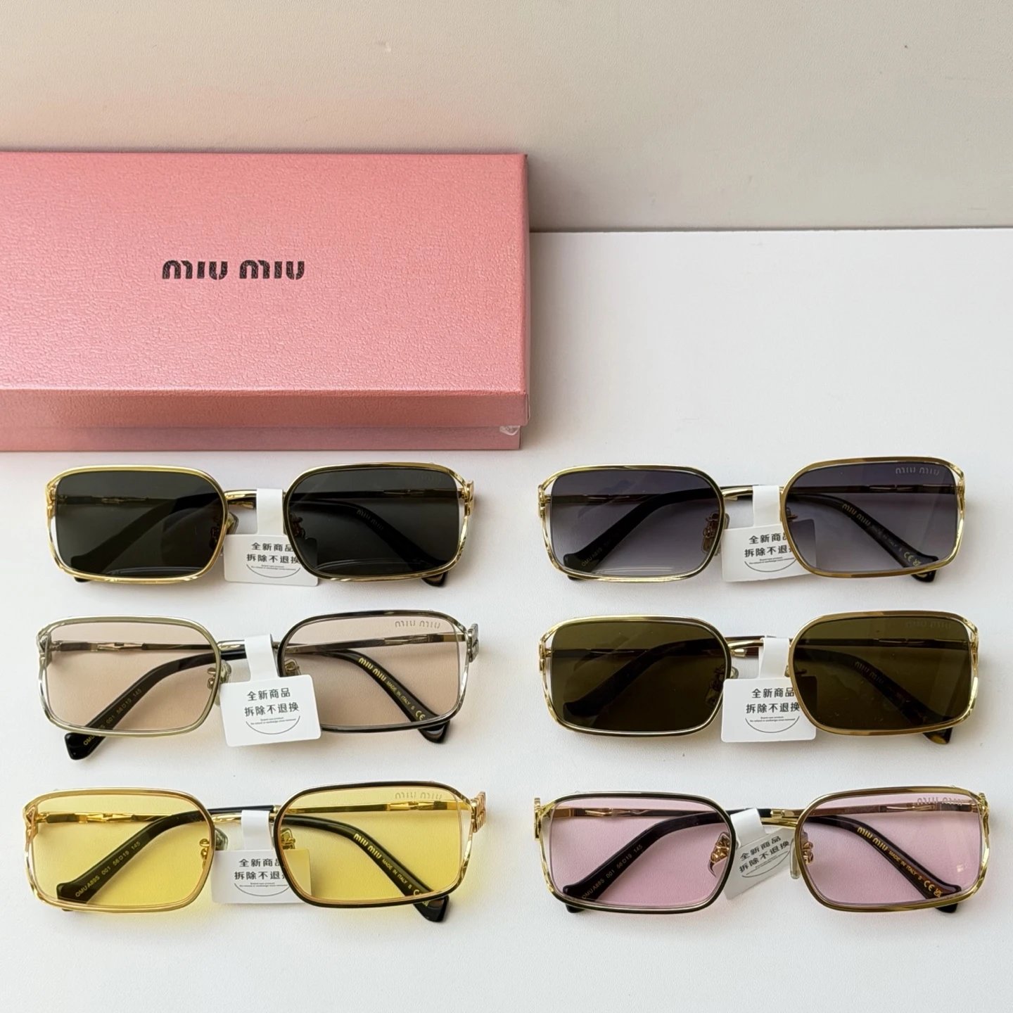Miu Miu OMU A89S Sunglasses 56-19-145 Ver.B — QC