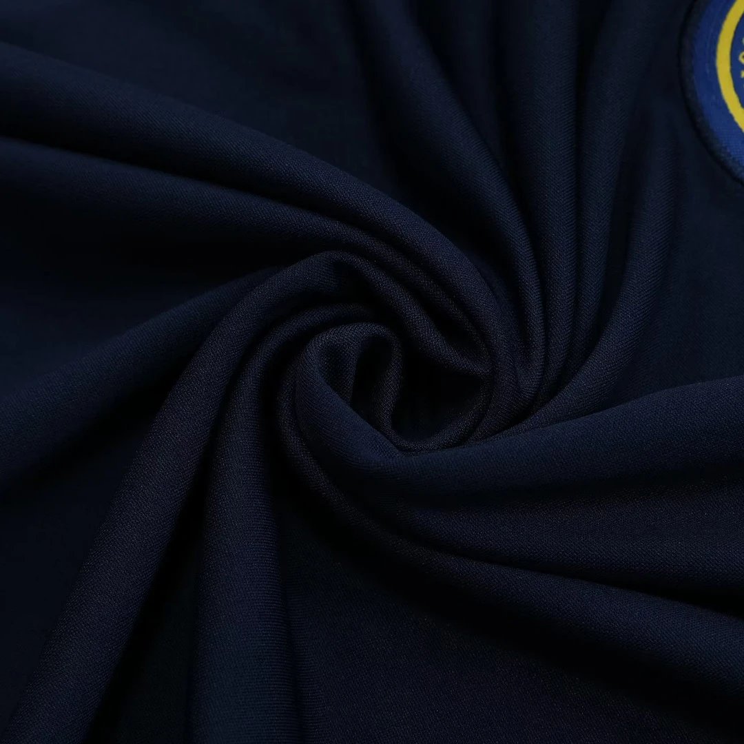Al Nassr 2023 1 4 Zip Tracksuit 24 Blue Black — Zdjęcie 13