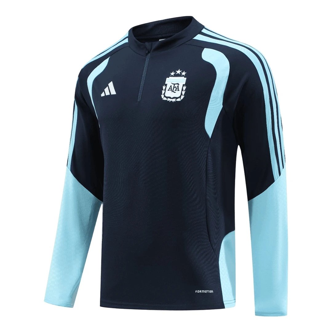 Argentina 1 4 Zip Tracksuit 2026 Navy — photo 4