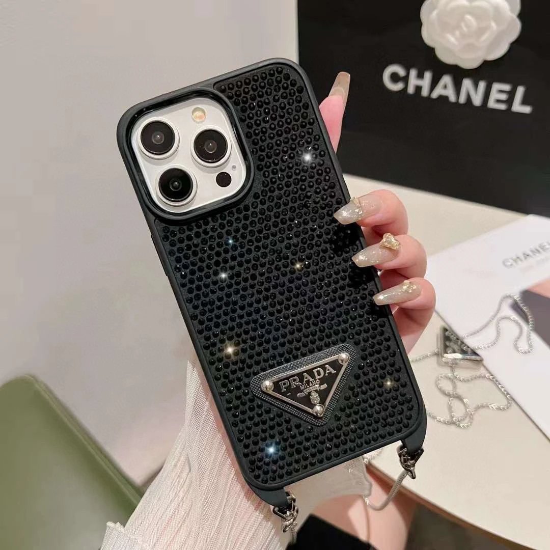 Prada Crossbody Strap Phone Case Ver.A — QC