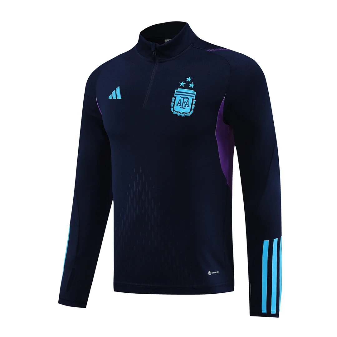 Argentina 1 4 Zip Tracksuit 2023 24 Navy — photo 5