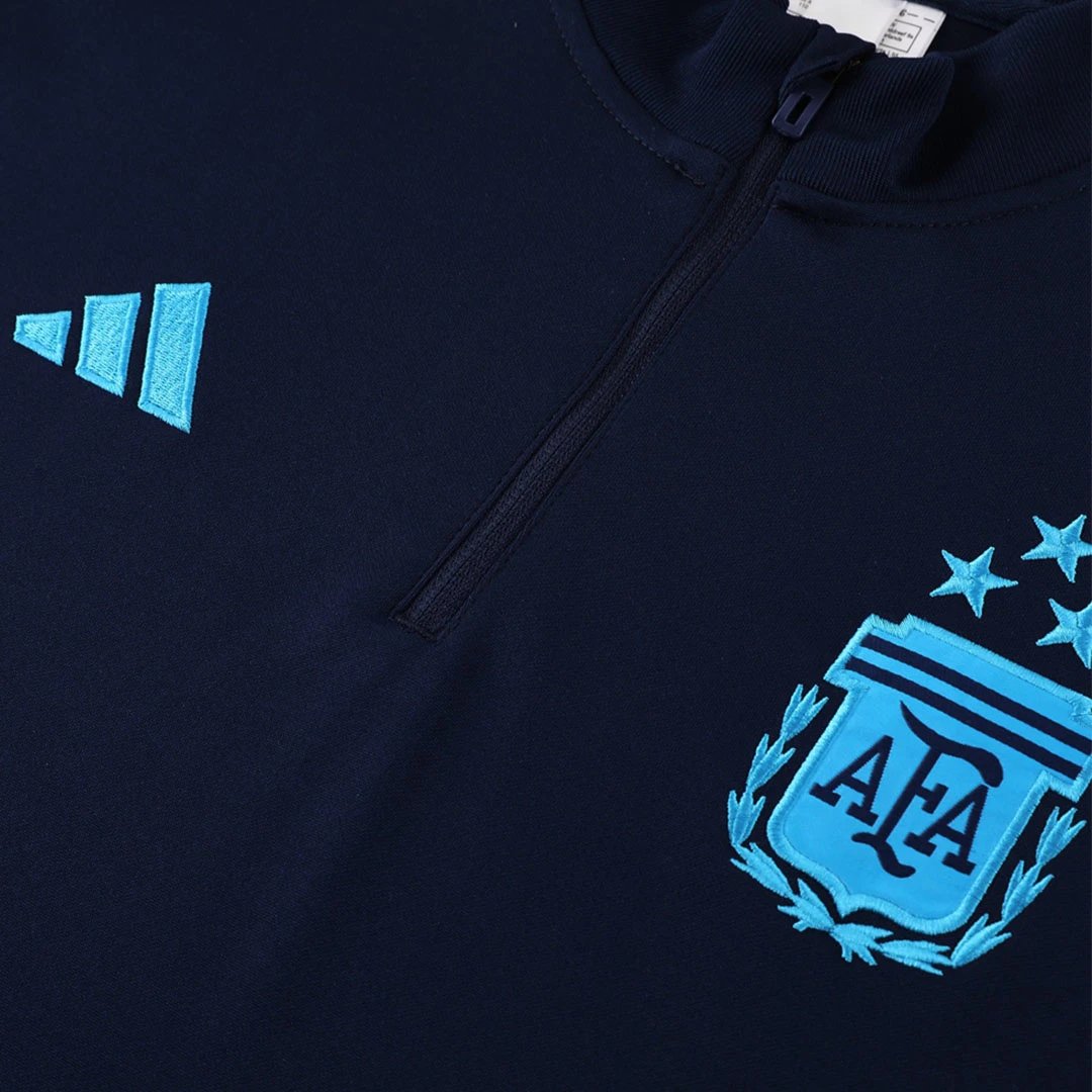 Argentina 1 4 Zip Tracksuit 2023 24 Navy — photo 7