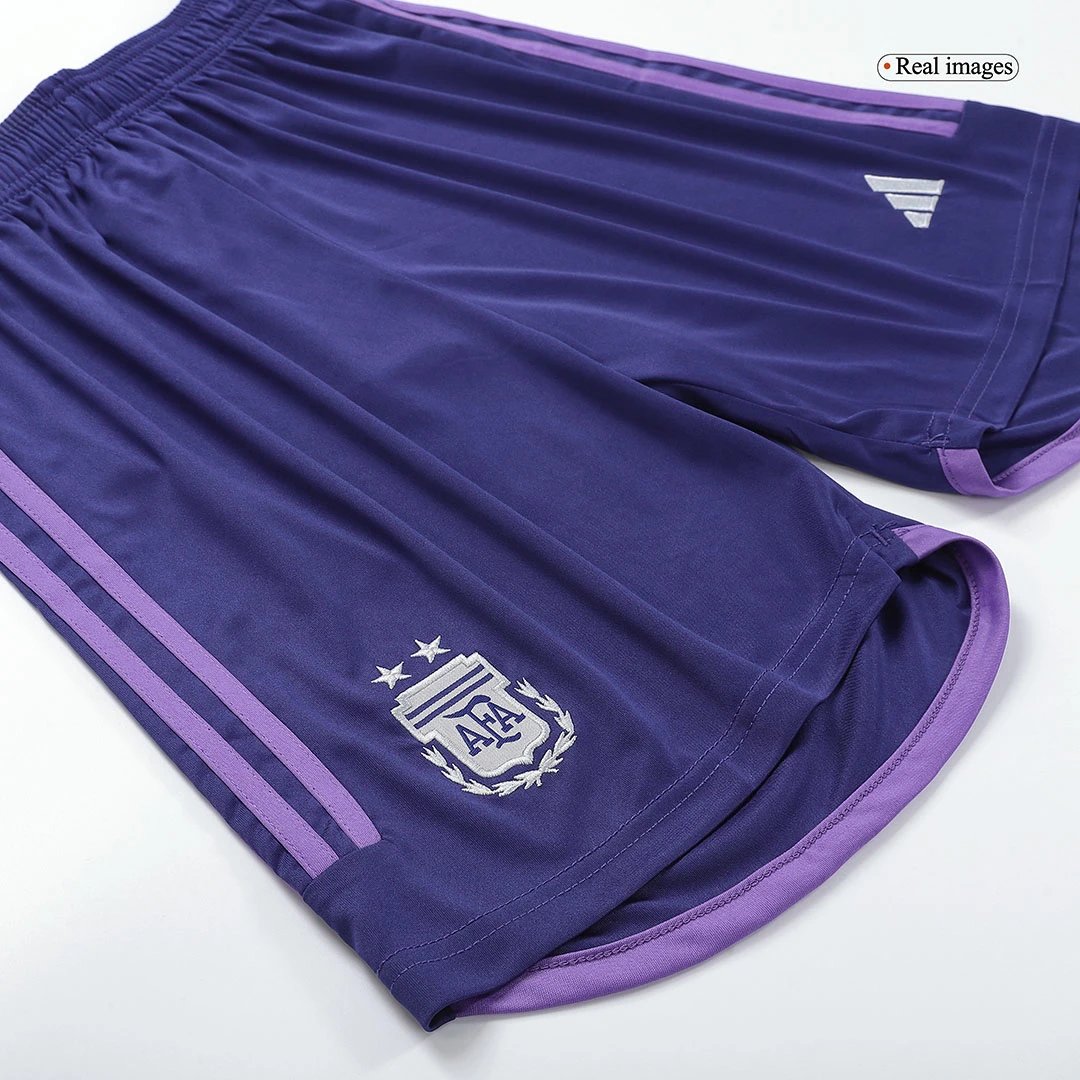 Argentina Away Soccer Shorts 2022 — photo 6
