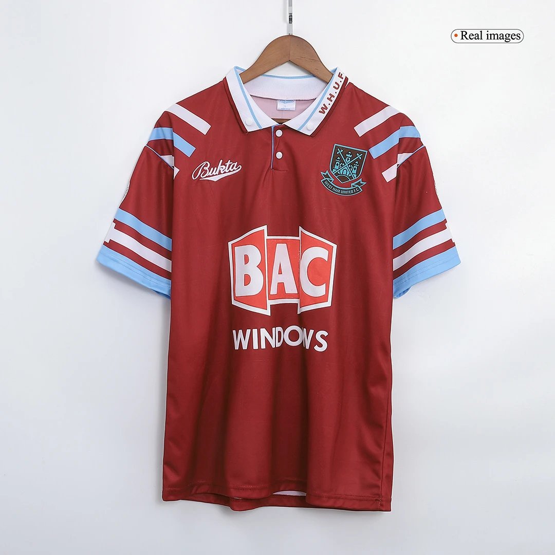 West Ham United 1991/92 Retro Home Jersey — photo 3