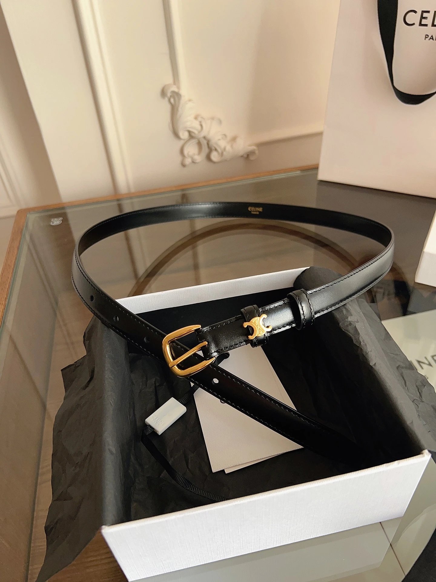 Celine Leather Belt Ver.E — Photo 3