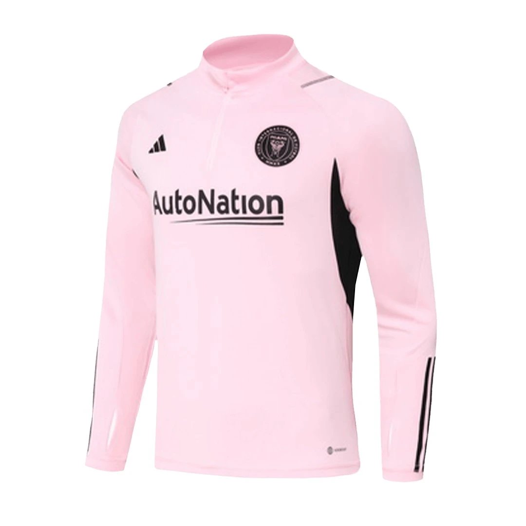 Inter Miami 2023 CF 1 4 Zip Tracksuit 24 Pink — Photo 3