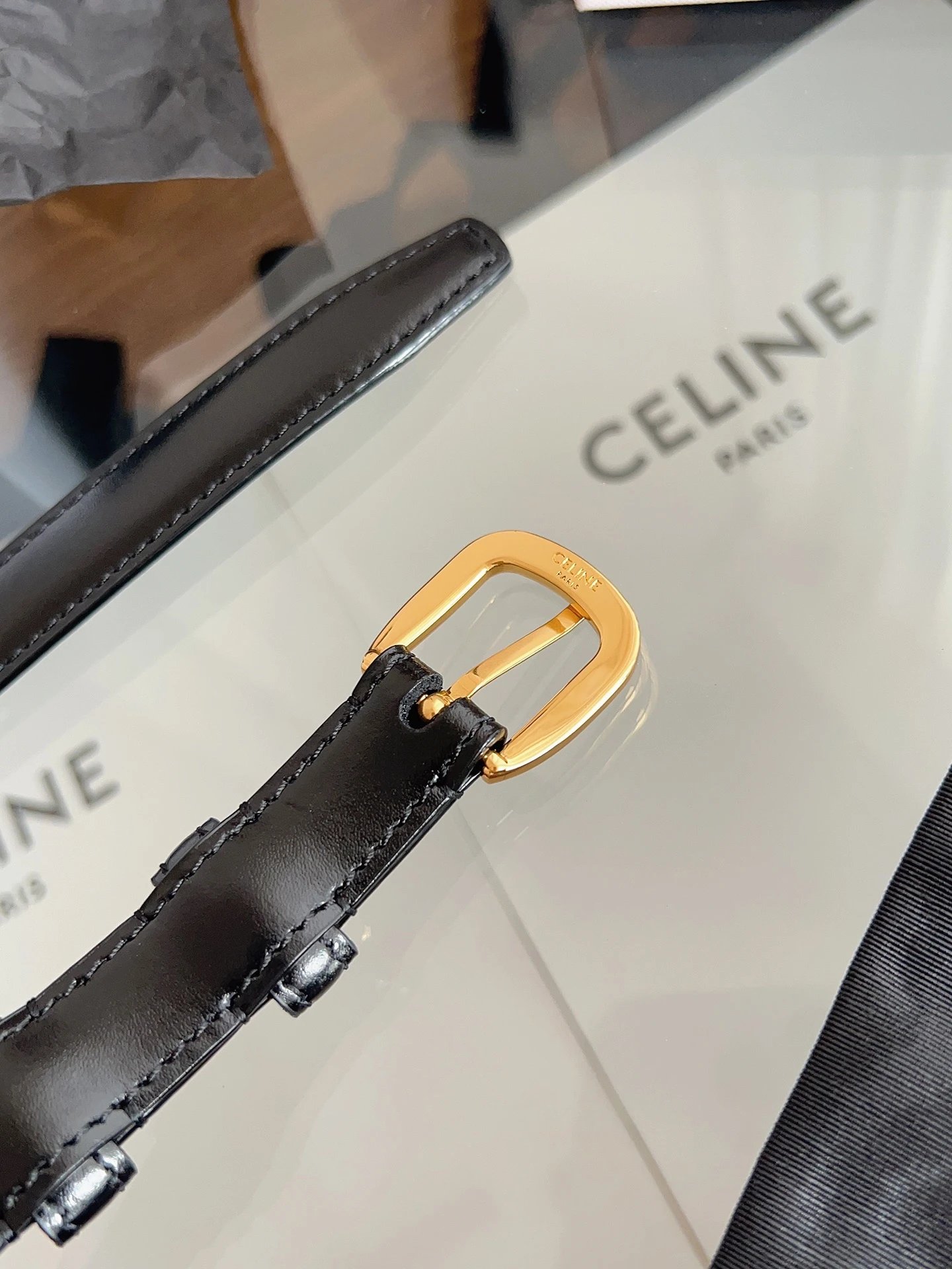 Celine Leather Belt Ver.E — Photo 9