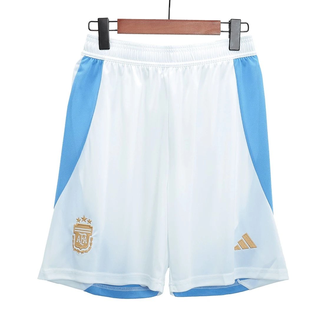 Argentina Home Soccer Shorts 2024 — photo 3