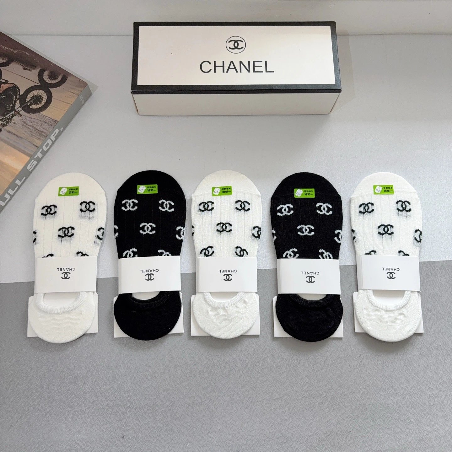 Chanel No-Show Socks Ver.B — photo 4