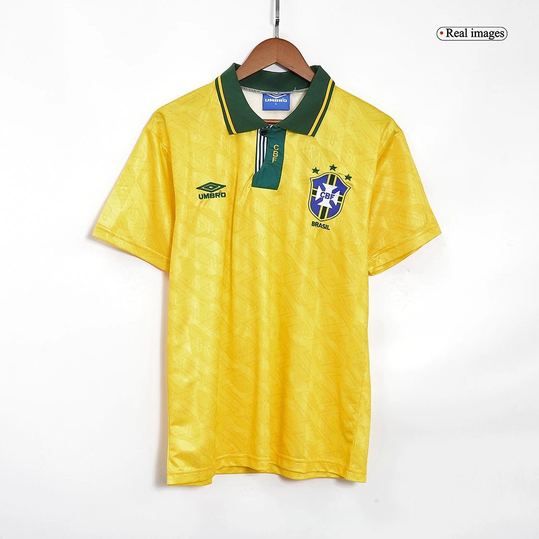 Brazil 1991/93 Retro Home Jersey — photo 2