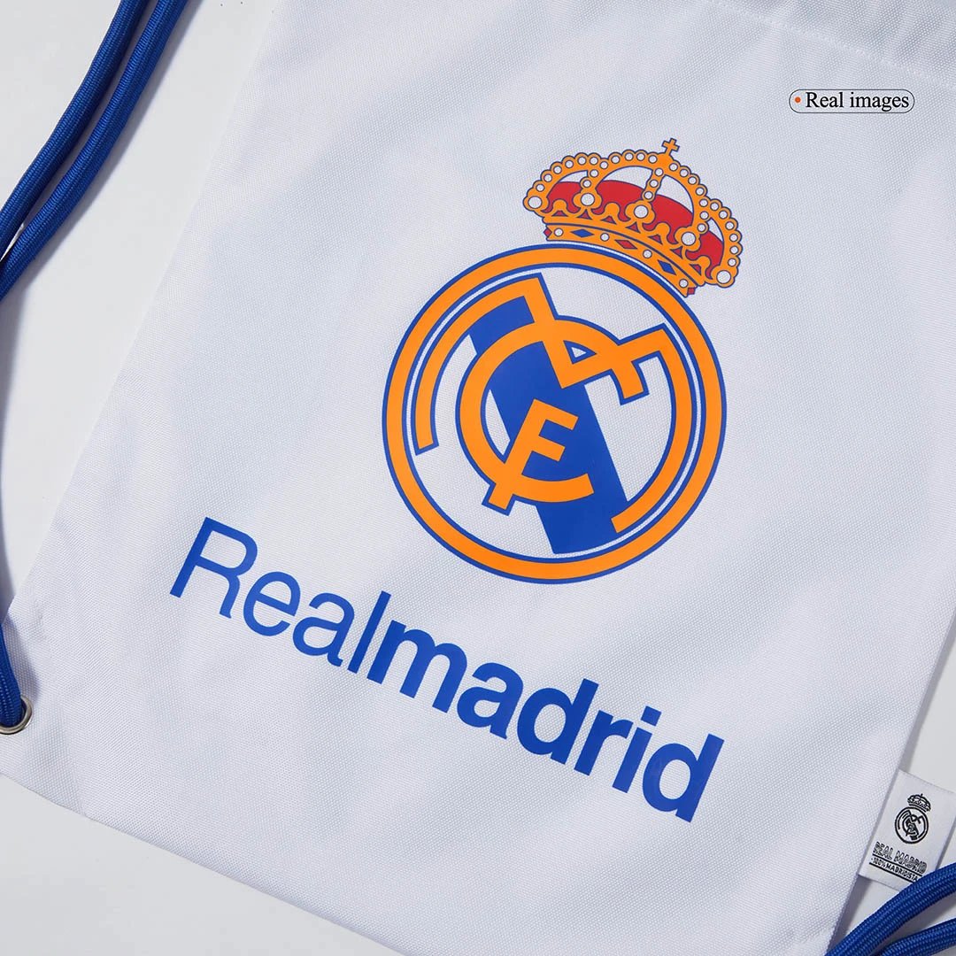 Real Madrid Gymsack White Jersey — Photo 7