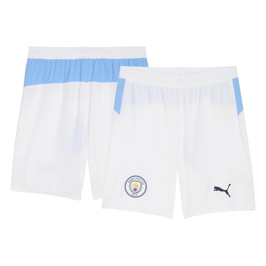 Manchester City 2025 Home Soccer Shorts 26 — Photo 3
