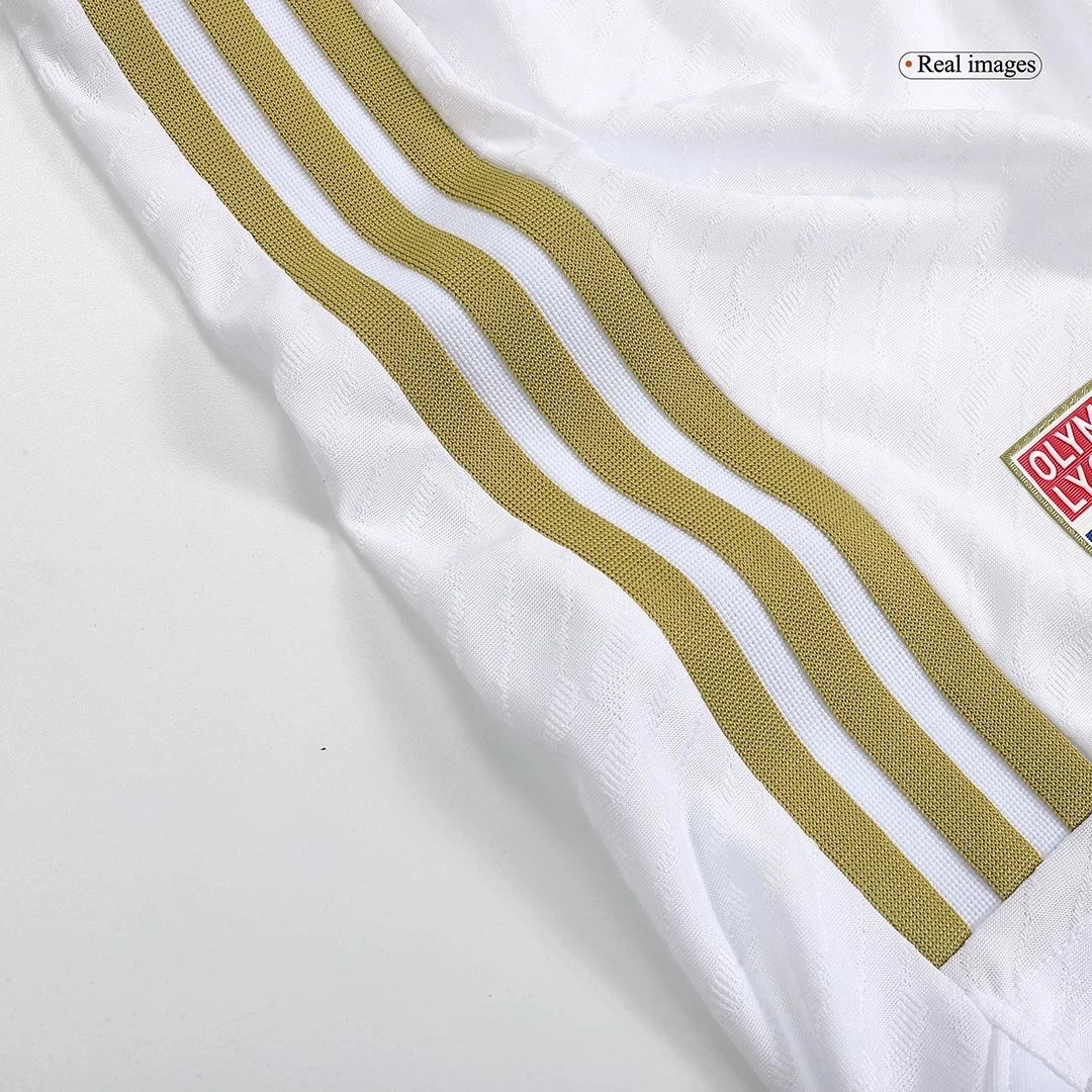 Olympique Lyonnais Home Authentic Soccer Shorts 2023 24 — photo 6