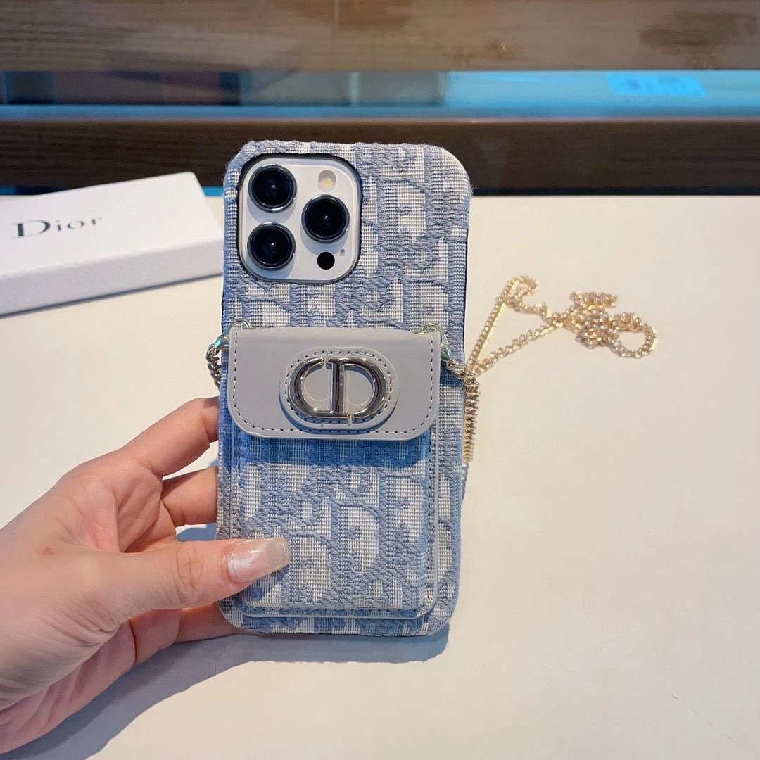 Dior Crossbody Strap Phone Case Ver.B — QC
