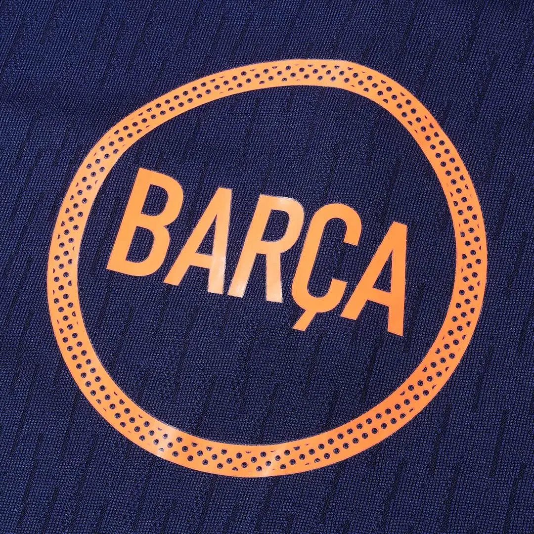 Barcelona 2025 1 4 Zip Tracksuit 26 Black Orange — QC