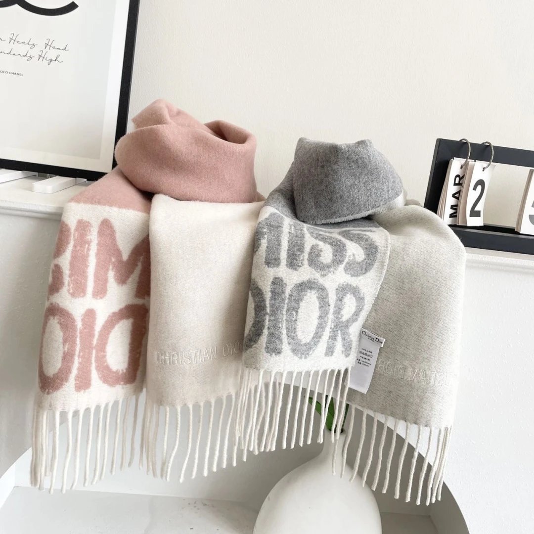 Dior Cashmere Scarf Ver.B — QC