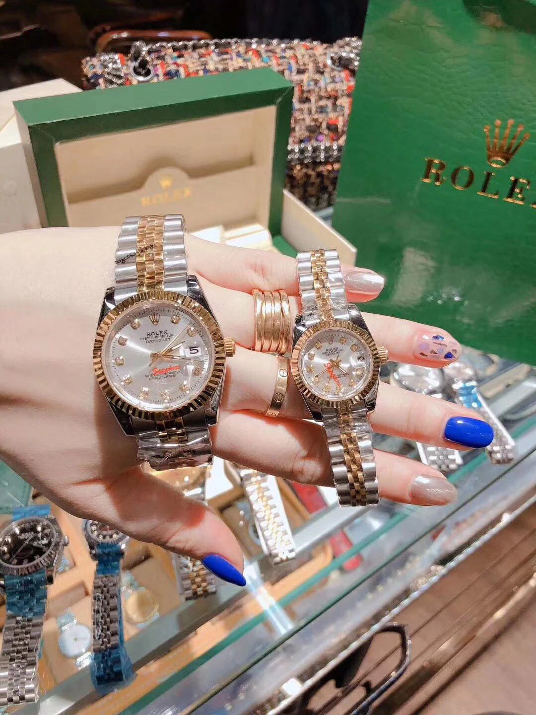Rolex Datejust Automatic Couple Watch — photo 3