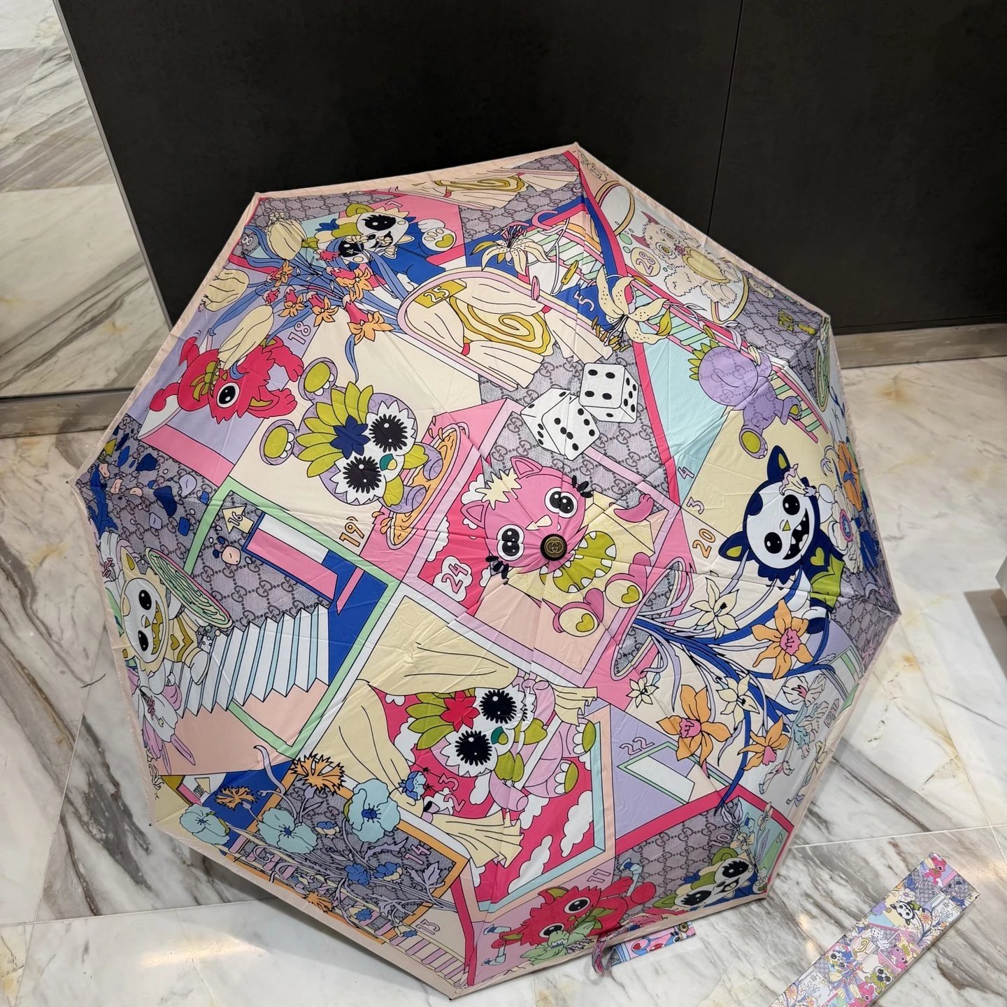 Gucci UV Protection Folding Umbrella Ver.B — Photo 7