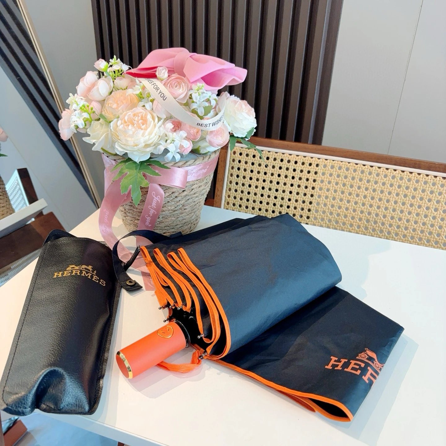 Hermes UV Protection Folding Umbrella Ver.D — Photo 6