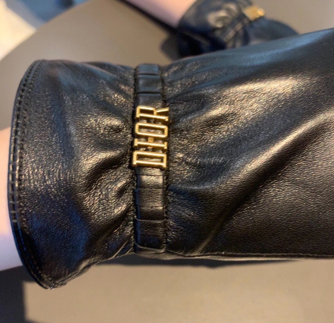 Dior Lambskin Cashmere Gloves Ver.D — Photo 3