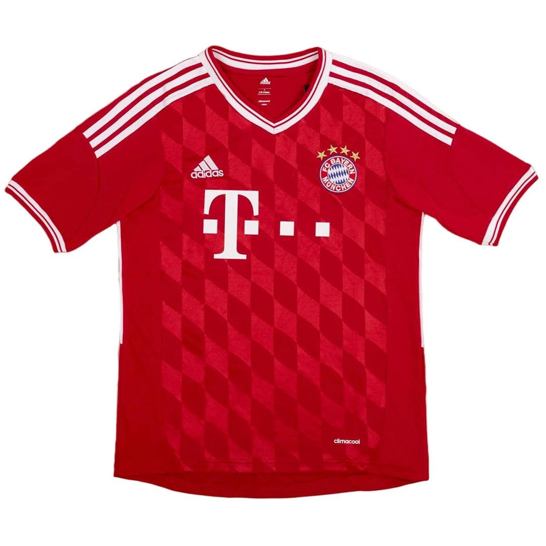 Bayern Munich 13/14 Retro Home Jersey — photo 3