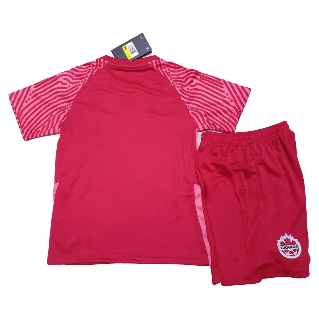 Canada 2022 Home Jersey - Kids — Photo 3