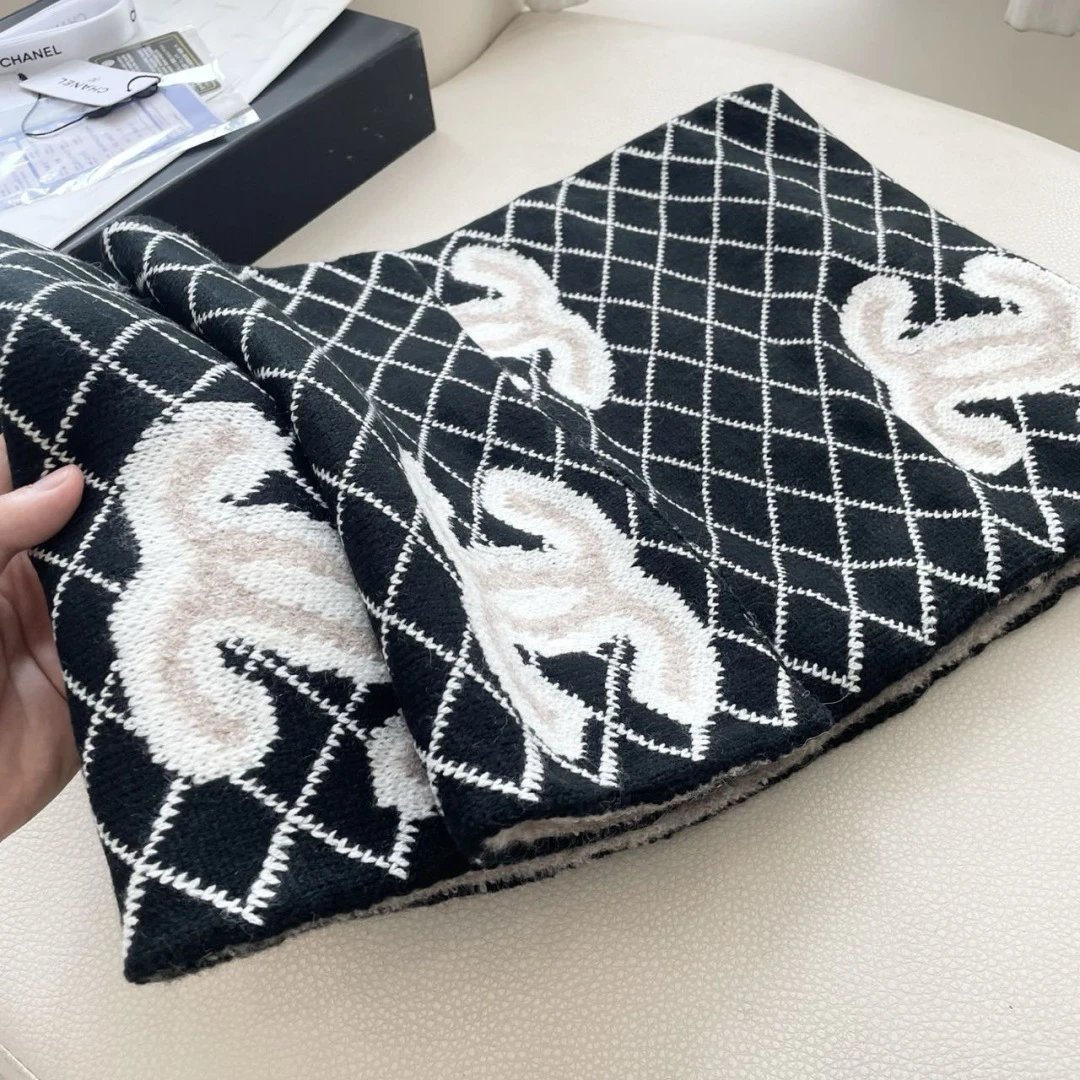 Chanel Cashmere Scarf Ver.D — QC