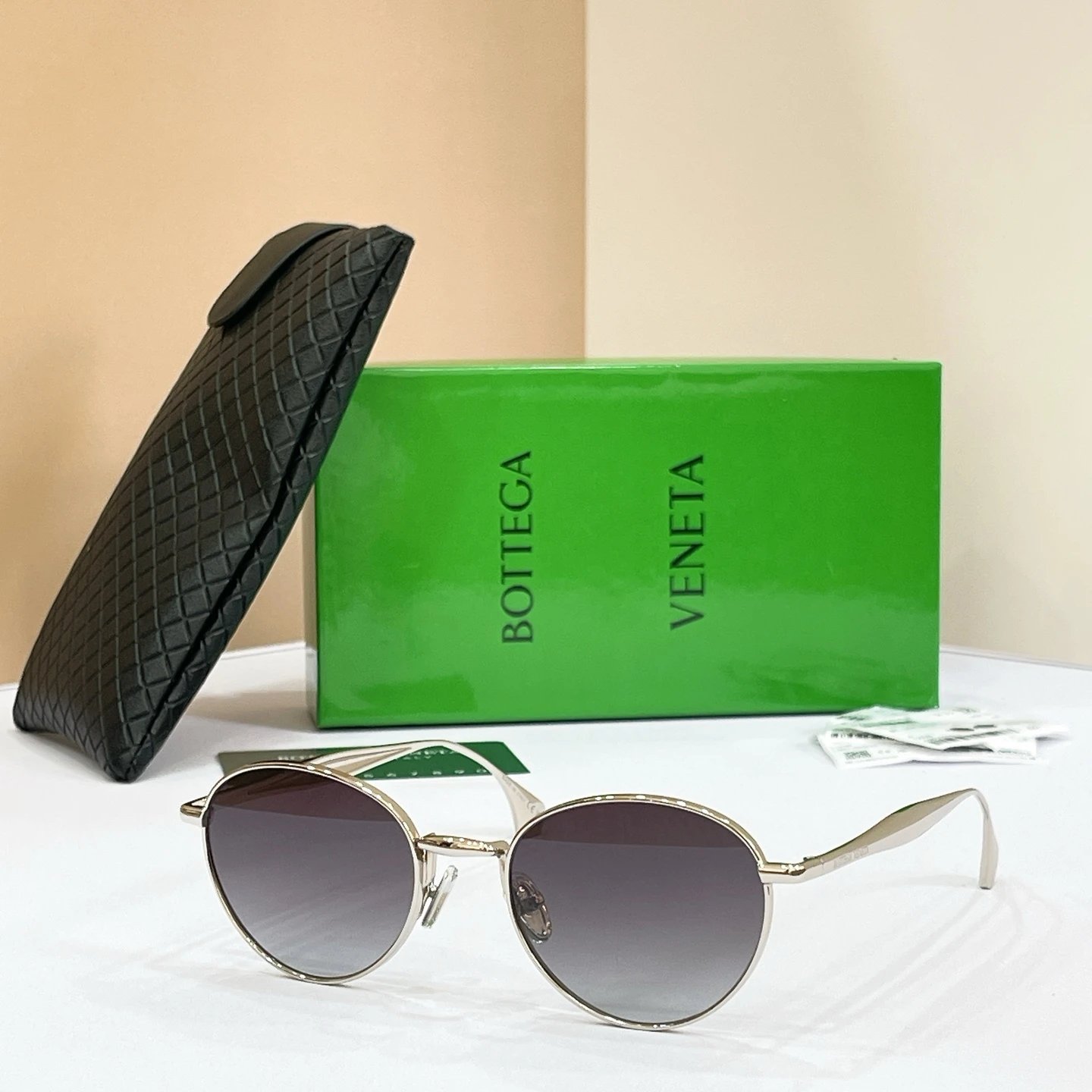Bottega Veneta BV1396S Sunglasses 55-22-140 — Zdjęcie 5