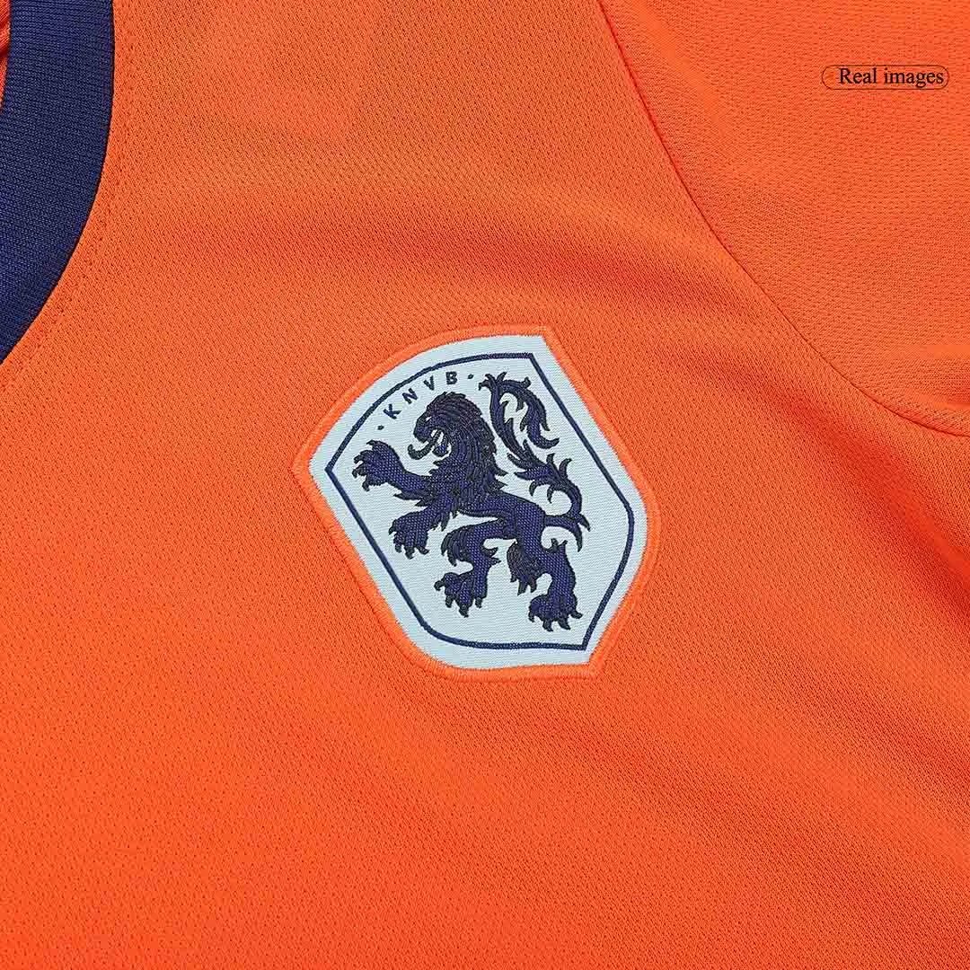 Netherlands 2024 Home Jersey - Kids — Zdjęcie 9