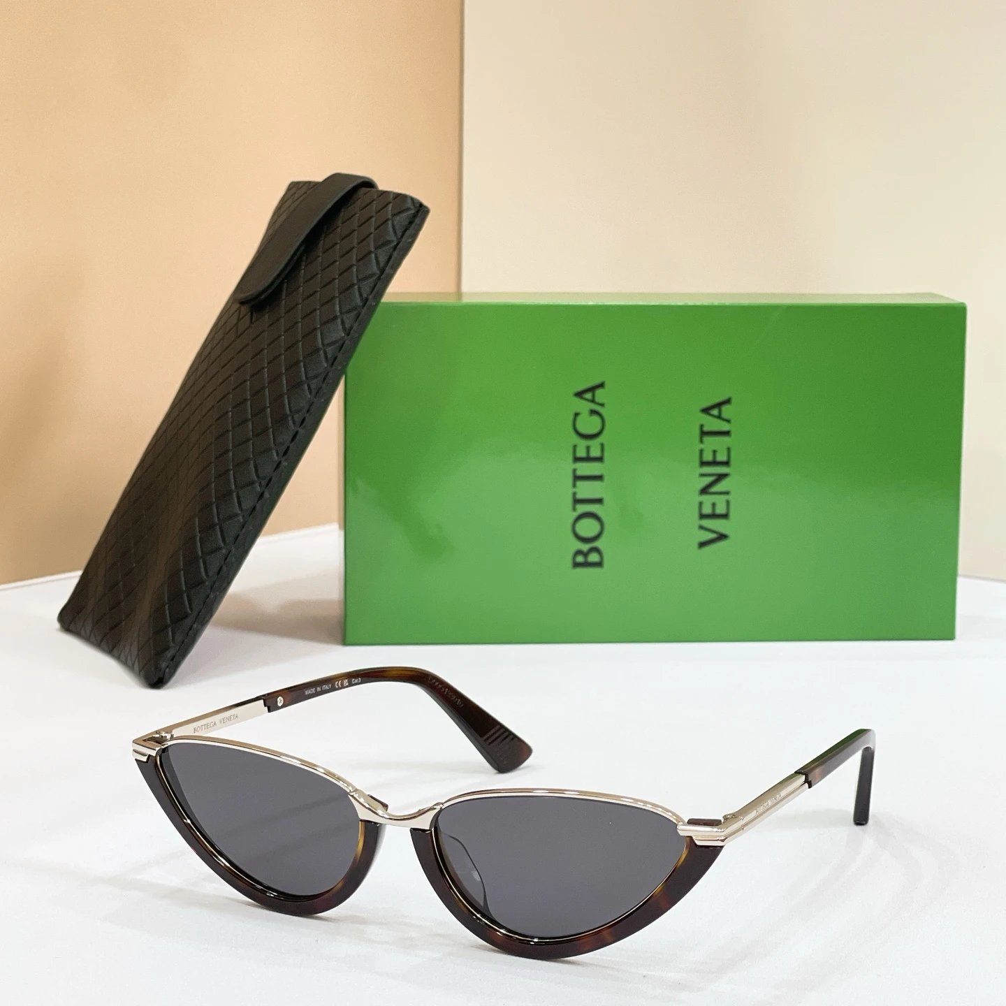 Bottega Veneta BV1346S Sunglasses 56-17-145 Ver.B — QC