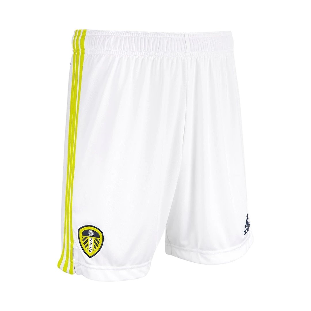 Leeds United Home Soccer Shorts 2021 22 — photo 3