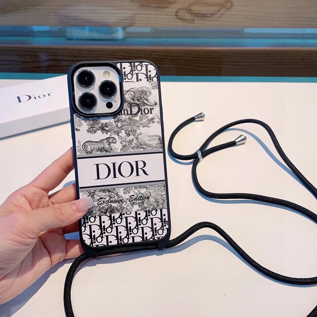 Dior Crossbody Phone Case — QC