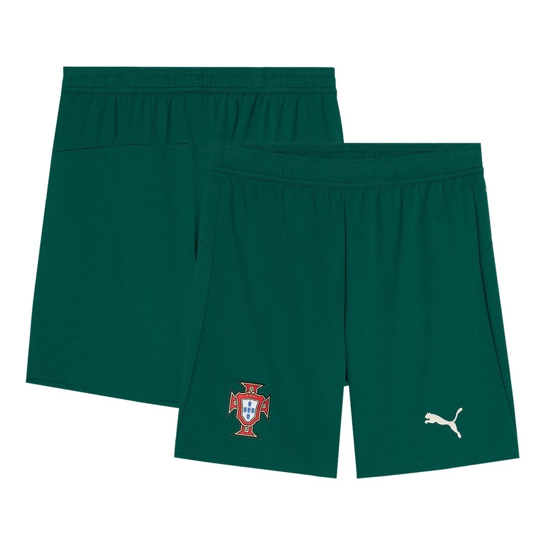 Portugal Home Soccer Shorts 2025 — photo 3