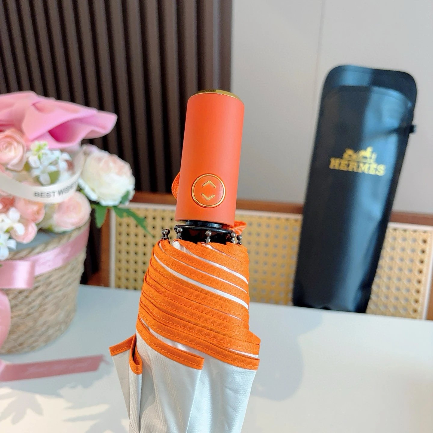Hermes UV Protection Folding Umbrella Ver.E — Photo 4