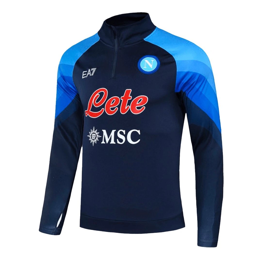 Napoli 1 4 Zip Tracksuit 2022 23 Blue — photo 3