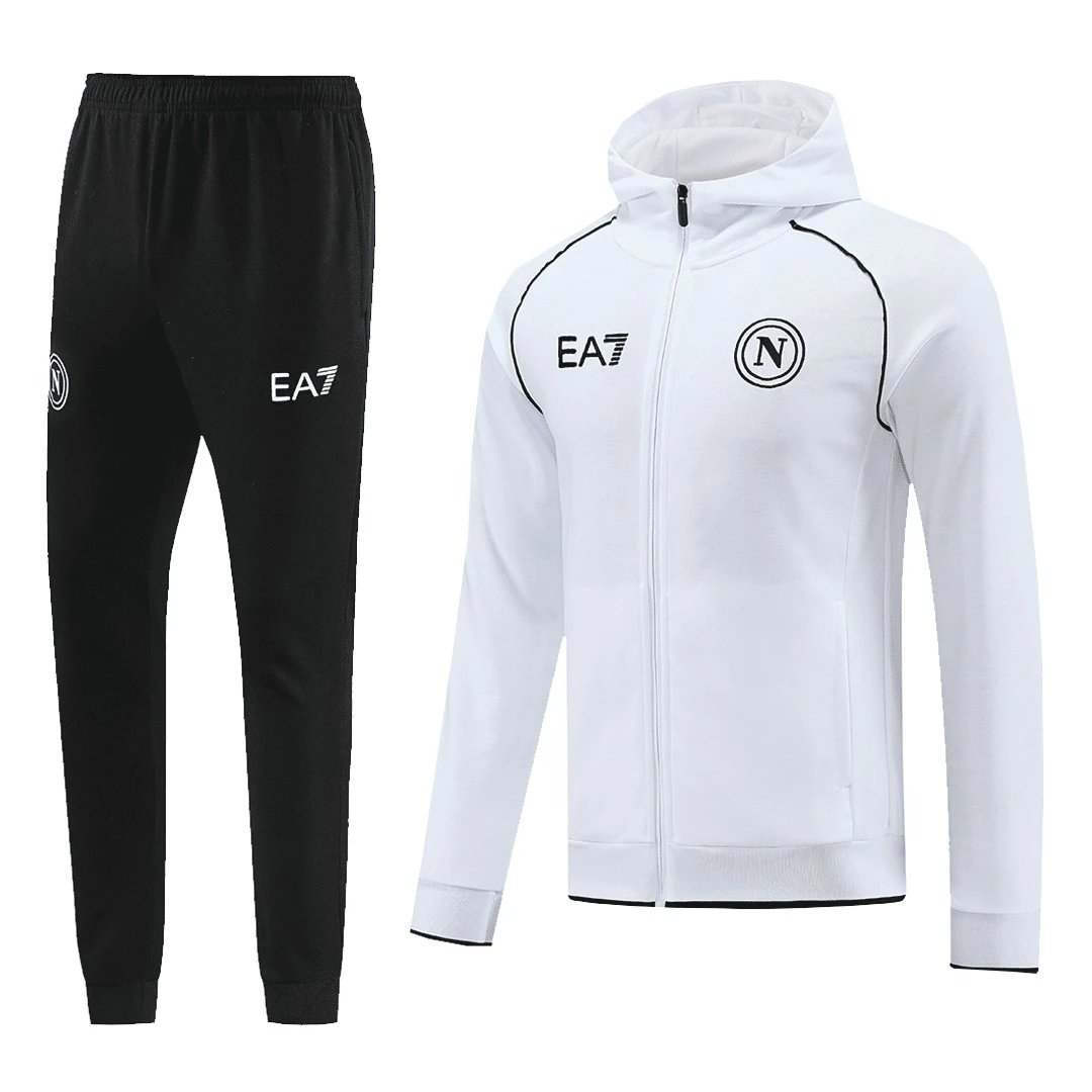 Napoli Hoodie Tracksuit 2023 24 White — photo 2