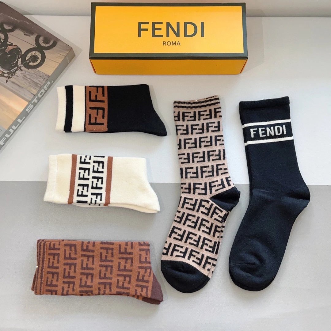 Fendi Knee-High Socks — QC