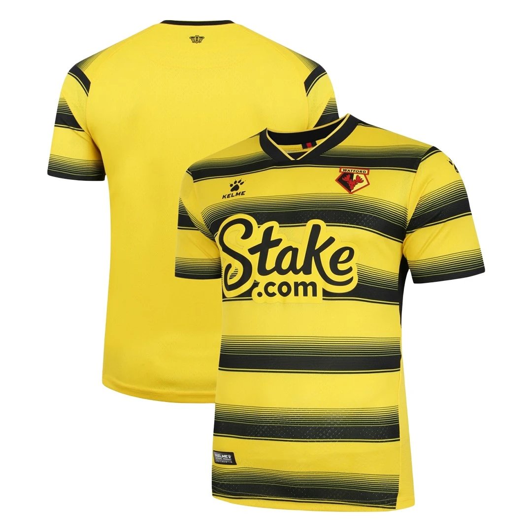 Replica Watford By Kelme 21/22 Home Jersey — Photo 2